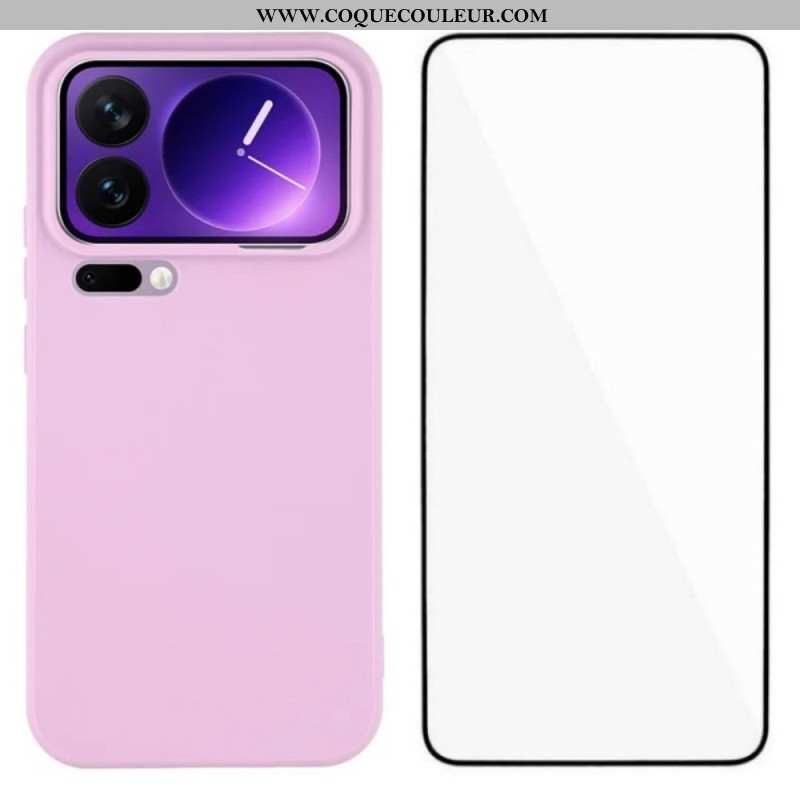 Coque Xiaomi 17 Pro Max Silicone avec Protection Écran