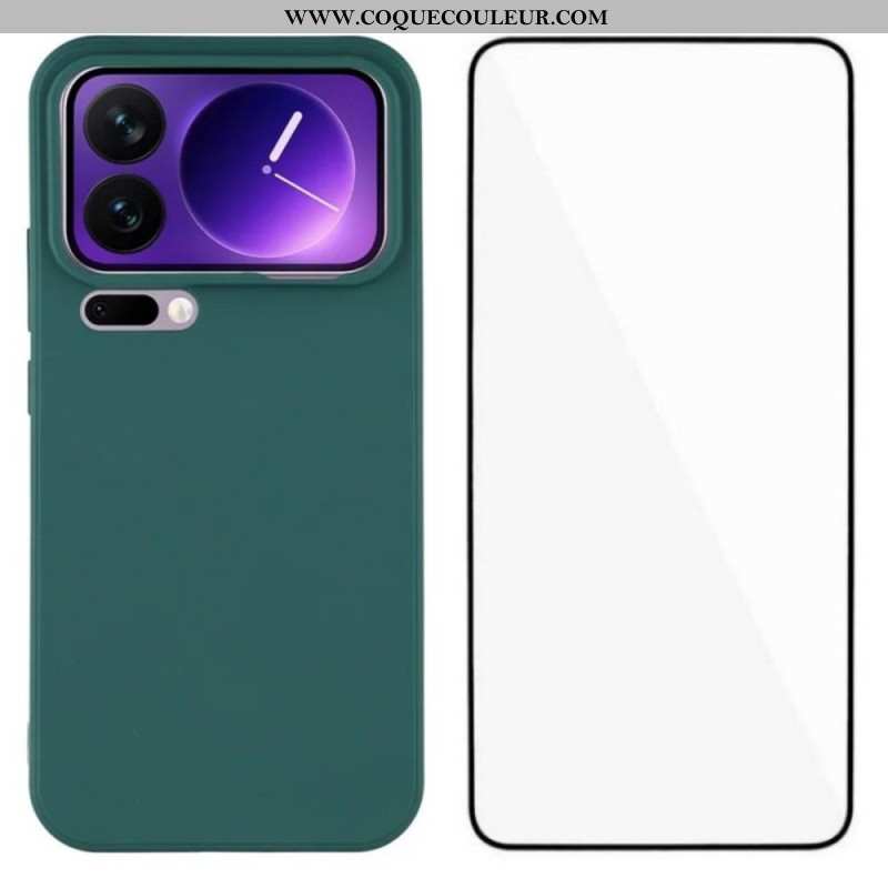 Coque Xiaomi 17 Pro Max Silicone avec Protection Écran