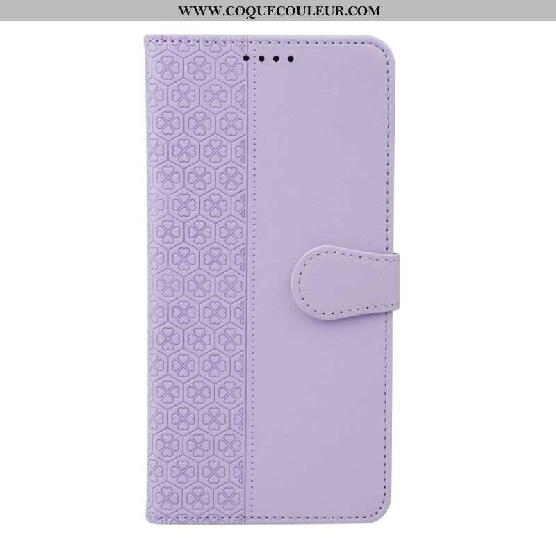 Housse Xiaomi 17 Pro Max Trèfles à Quatre Feuilles