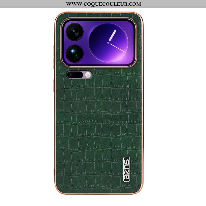 Coque Xiaomi 17 Pro Max Texture Crocodile AZNS
