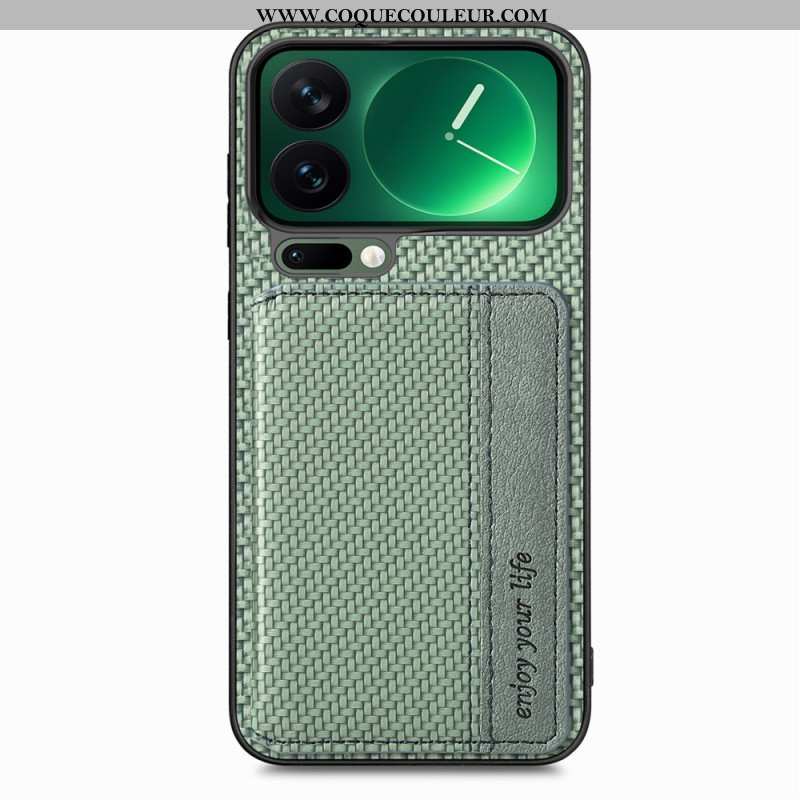 Coque Xiaomi 17 Pro Max Blocage RFID et Porte-Cartes Magnétique