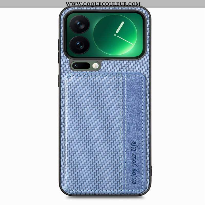 Coque Xiaomi 17 Pro Max Blocage RFID et Porte-Cartes Magnétique