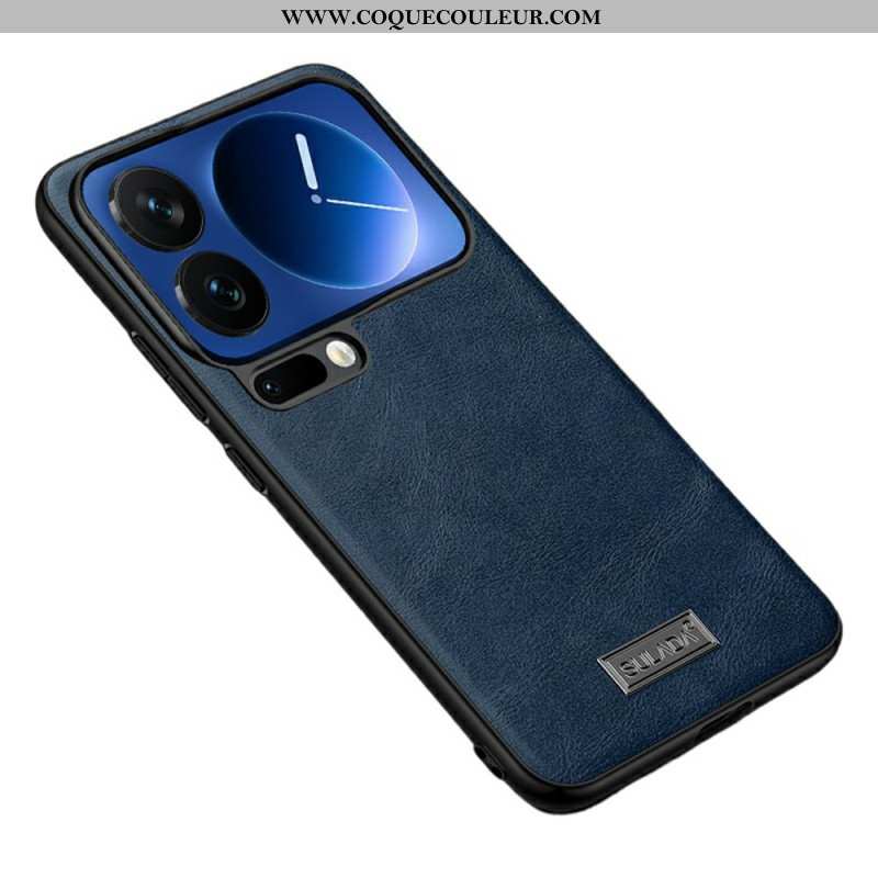 Coque Xiaomi 17 Pro Effet Cuir SULADA