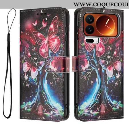 Housse Xiaomi 17 Pro Arbre aux Papillons