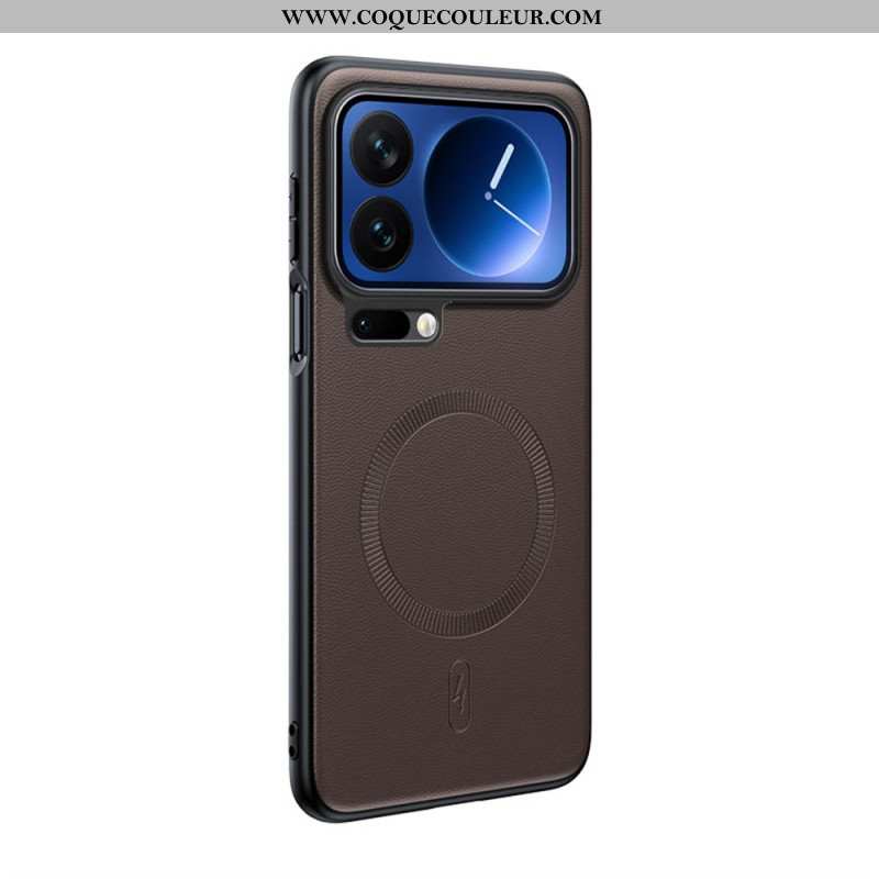 Coque Xiaomi 17 Pro Magnétique Revêtement Simi Cuir