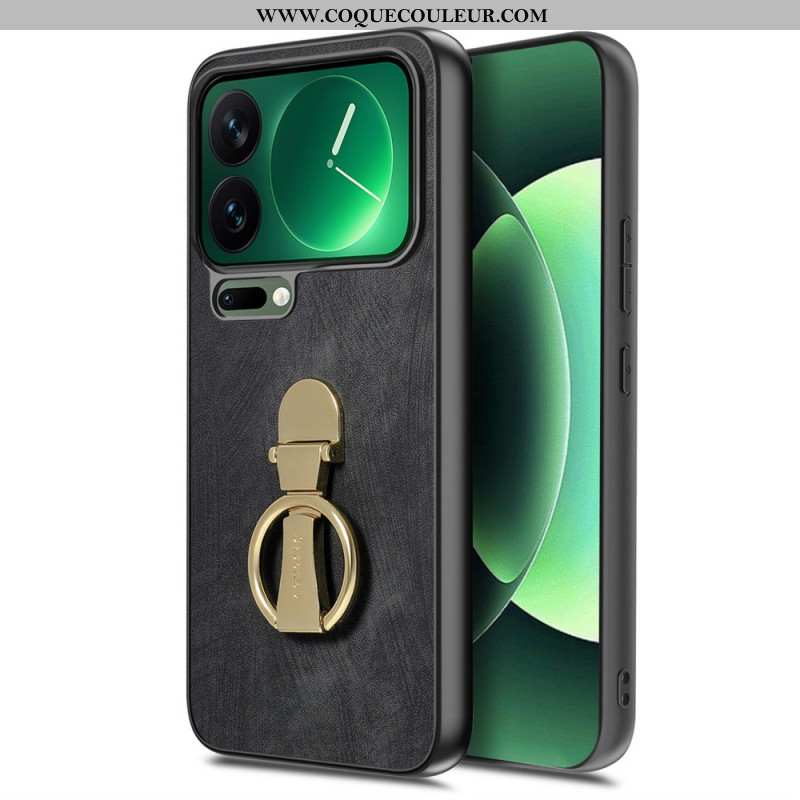 Coque Xiaomi 17 Pro Support Pliable et Texture Rétro CASENEO