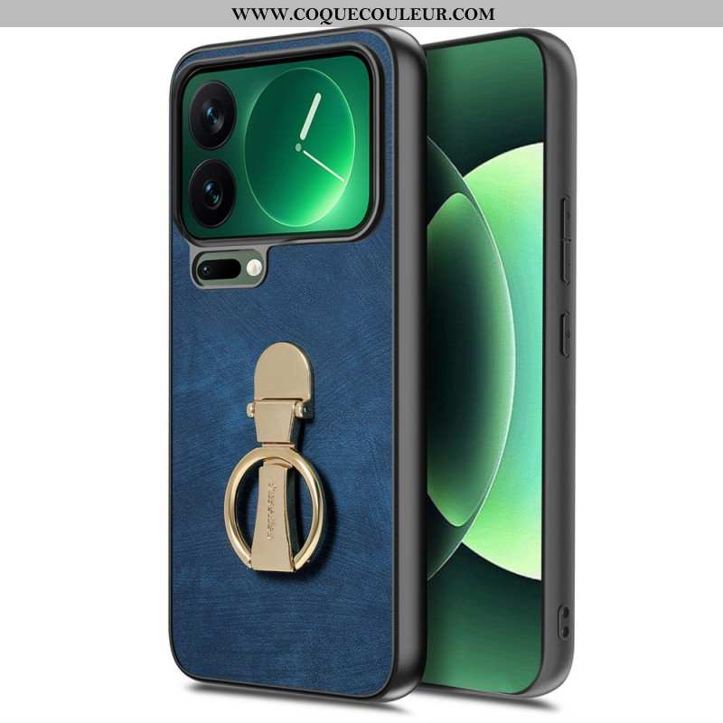 Coque Xiaomi 17 Pro Support Pliable et Texture Rétro CASENEO