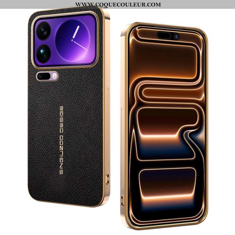 Coque Xiaomi 17 Pro Texture Litchi Anti-Rayures