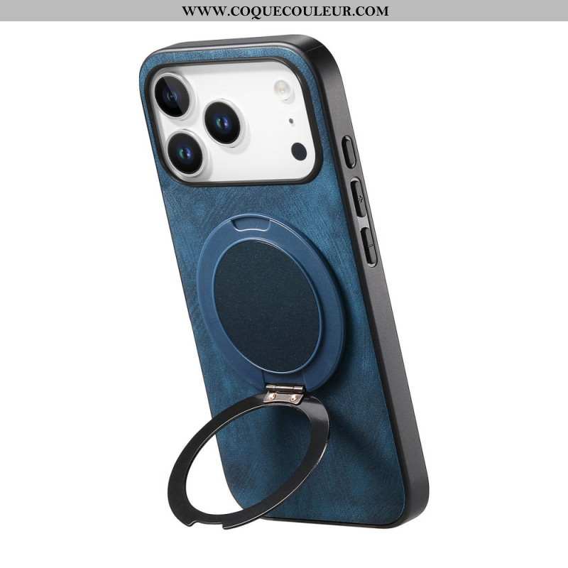 Coque Xiaomi 17 Pro Support Rotatif Design Rétro