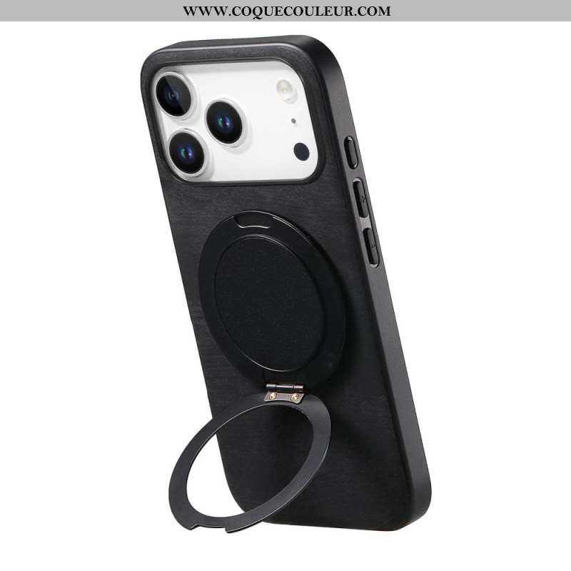 Coque Xiaomi 17 Pro Support Rotatif Design Rétro