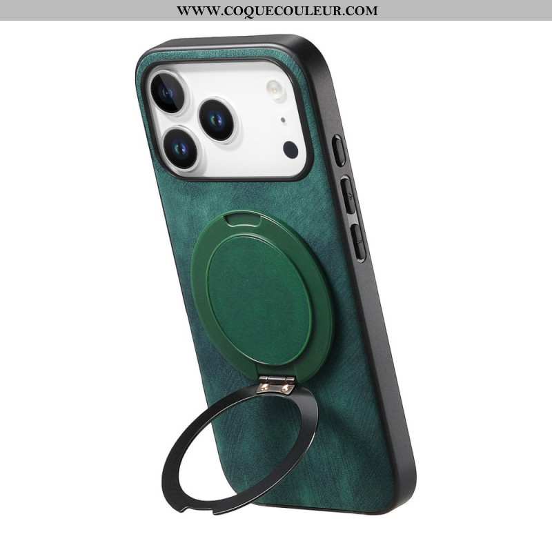 Coque Xiaomi 17 Pro Support Rotatif Design Rétro