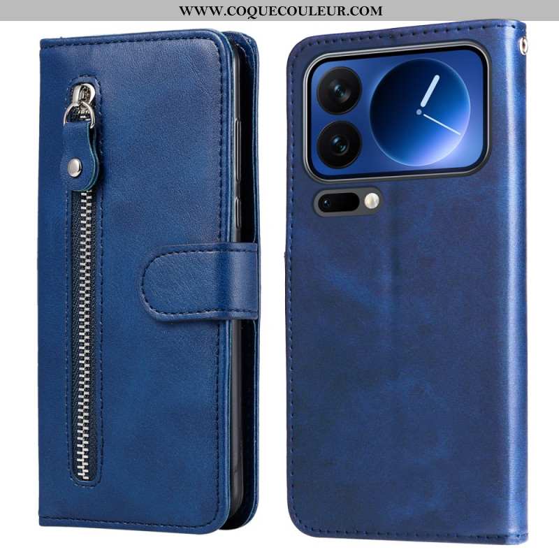 Housse Xiaomi 17 Pro Poche Zippée