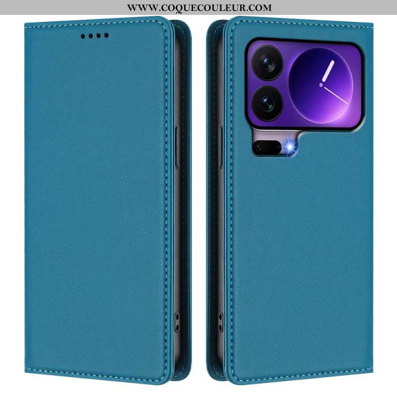 Flip Cover Xiaomi 17 Pro Fermeture Magnétique et Protection RFID