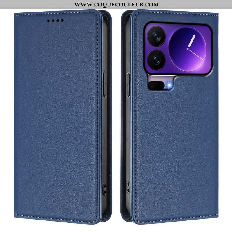 Flip Cover Xiaomi 17 Pro Fermeture Magnétique et Protection RFID