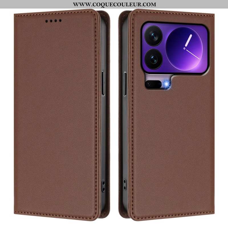 Flip Cover Xiaomi 17 Pro Fermeture Magnétique et Protection RFID