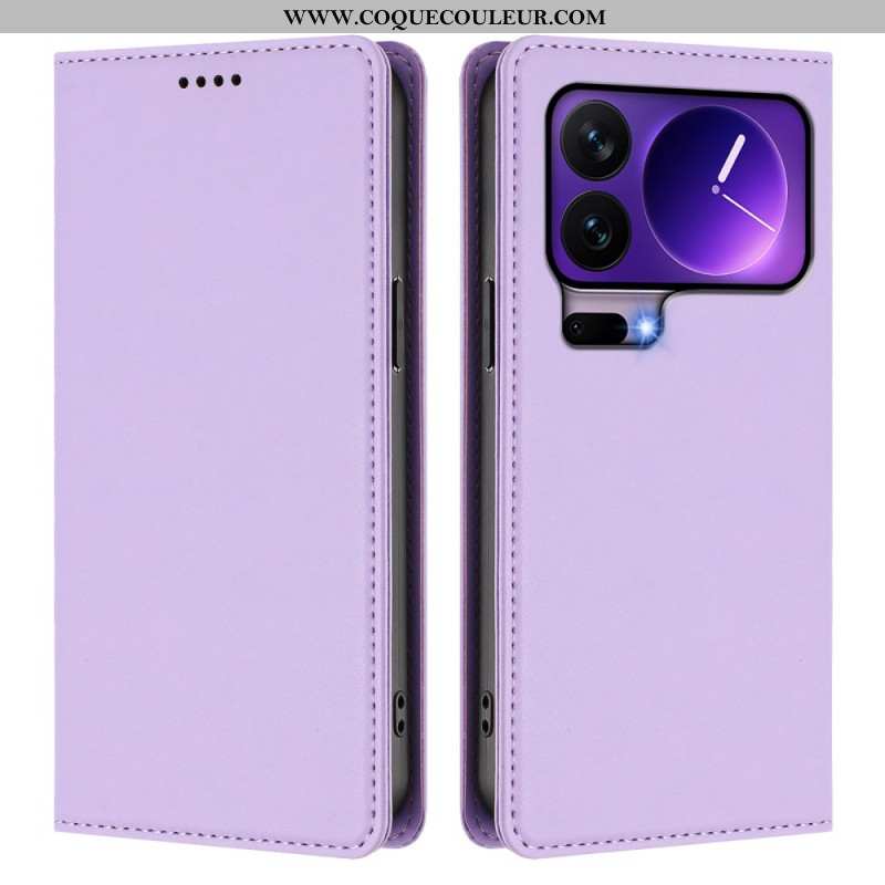 Flip Cover Xiaomi 17 Pro Fermeture Magnétique et Protection RFID