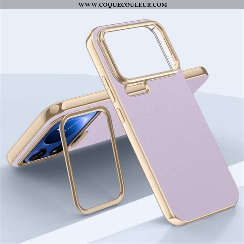 Coque Xiaomi 17 Pro Support Intégré et Cadre Métal