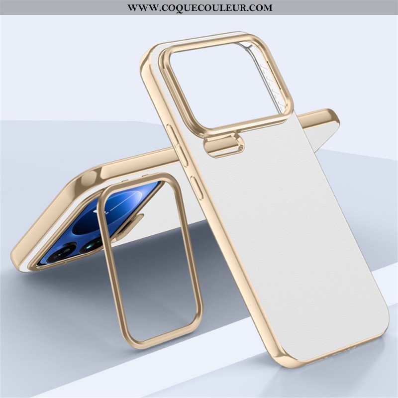 Coque Xiaomi 17 Pro Support Intégré et Cadre Métal