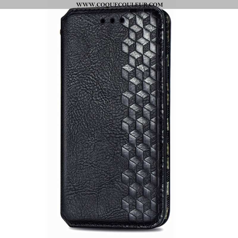 Flip Cover Xiaomi 17 Pro Vintage Motif Losanges