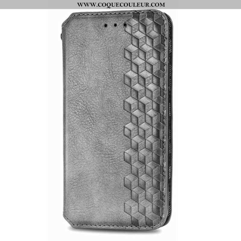 Flip Cover Xiaomi 17 Pro Vintage Motif Losanges