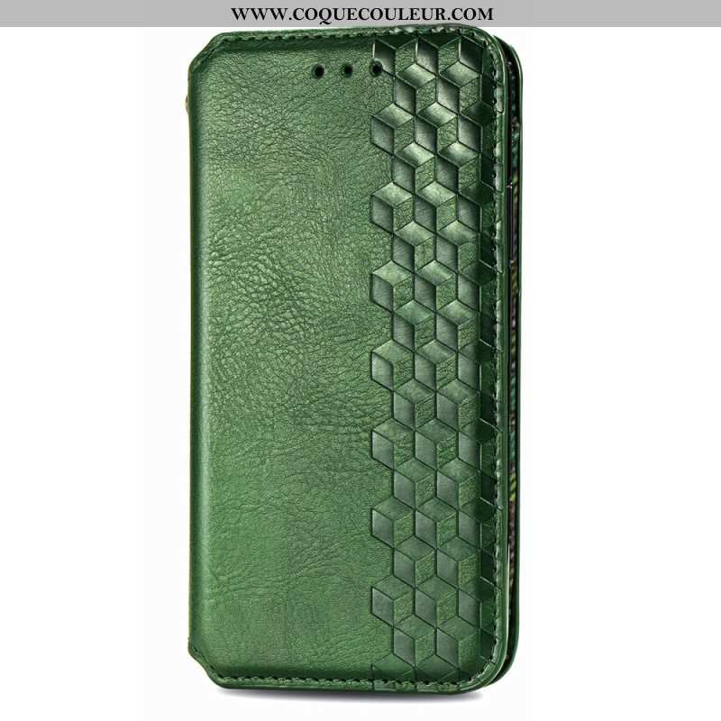 Flip Cover Xiaomi 17 Pro Vintage Motif Losanges