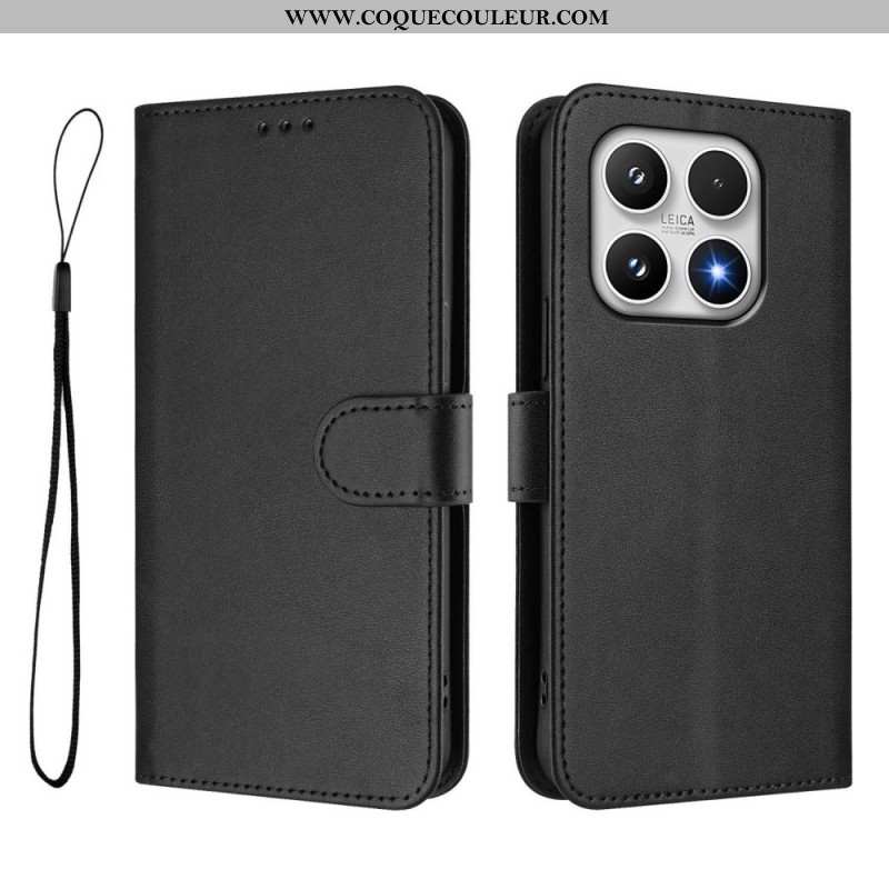 Housse Xiaomi 17 Protection RFID Effet Cuir
