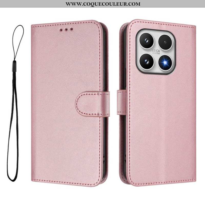 Housse Xiaomi 17 Protection RFID Effet Cuir