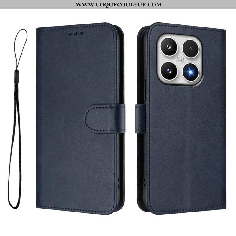 Housse Xiaomi 17 Protection RFID Effet Cuir