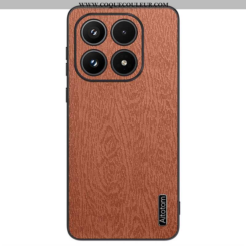 Coque Xiaomi 17 Effet Bois