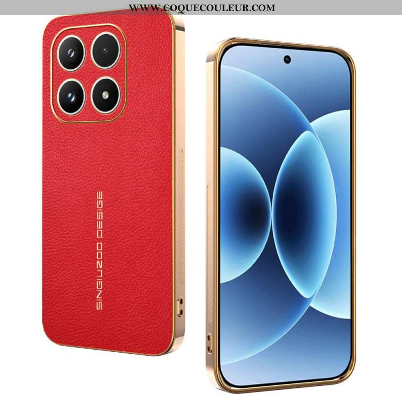 Coque Xiaomi 17 Anti-Rayures Texture Litchi