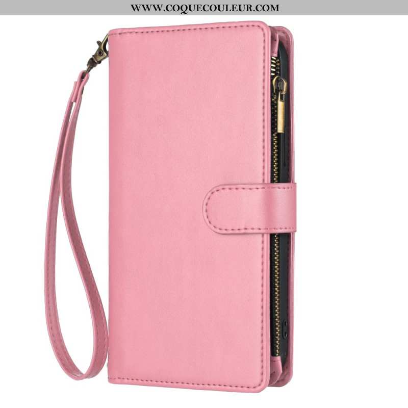 Housse Xiaomi 17 Portefeuille avec Lanière