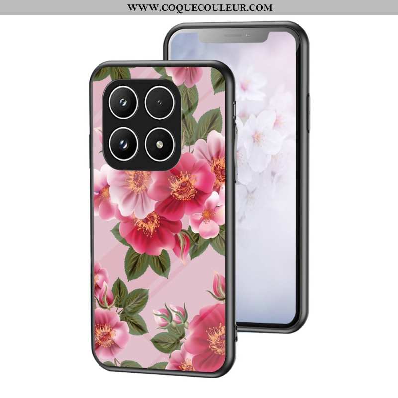 Coque Xiaomi 17 Verre Trempé Motif Floral