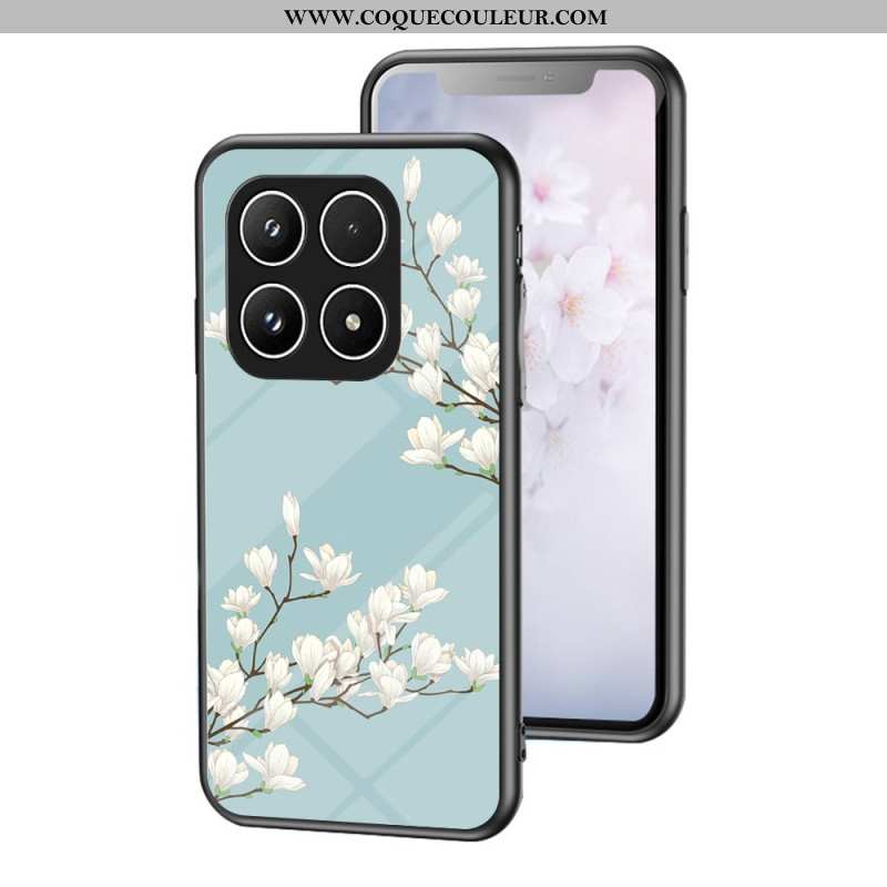Coque Xiaomi 17 Verre Trempé Motif Floral