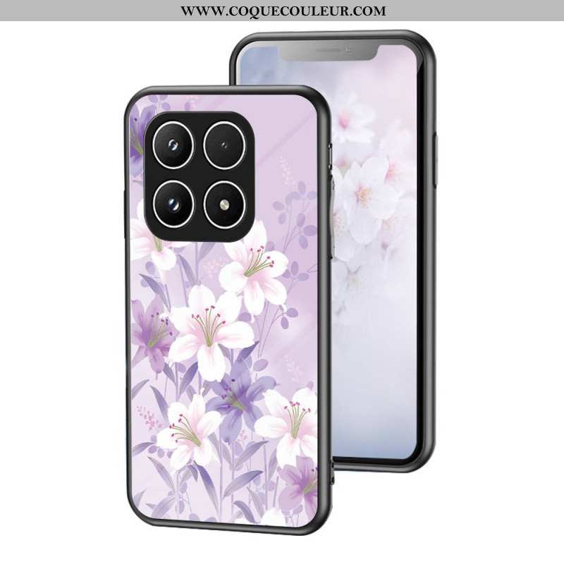 Coque Xiaomi 17 Verre Trempé Motif Floral