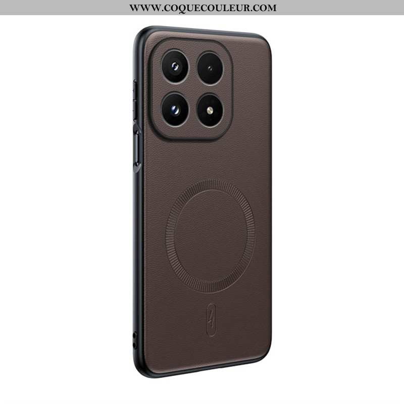 Coque Xiaomi 17 MagSafe Style Cuir