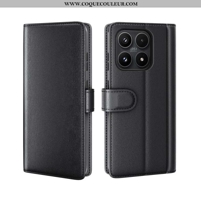 Housse Xiaomi 17 Cuir Véritable