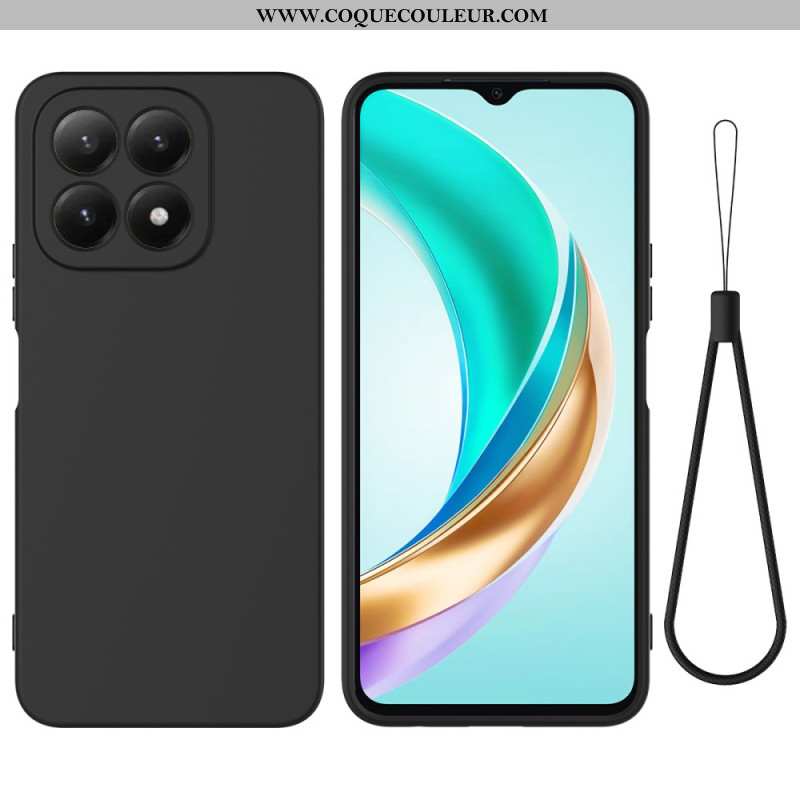 Coque Xiaomi 17 Silicone Liquide à Lanière