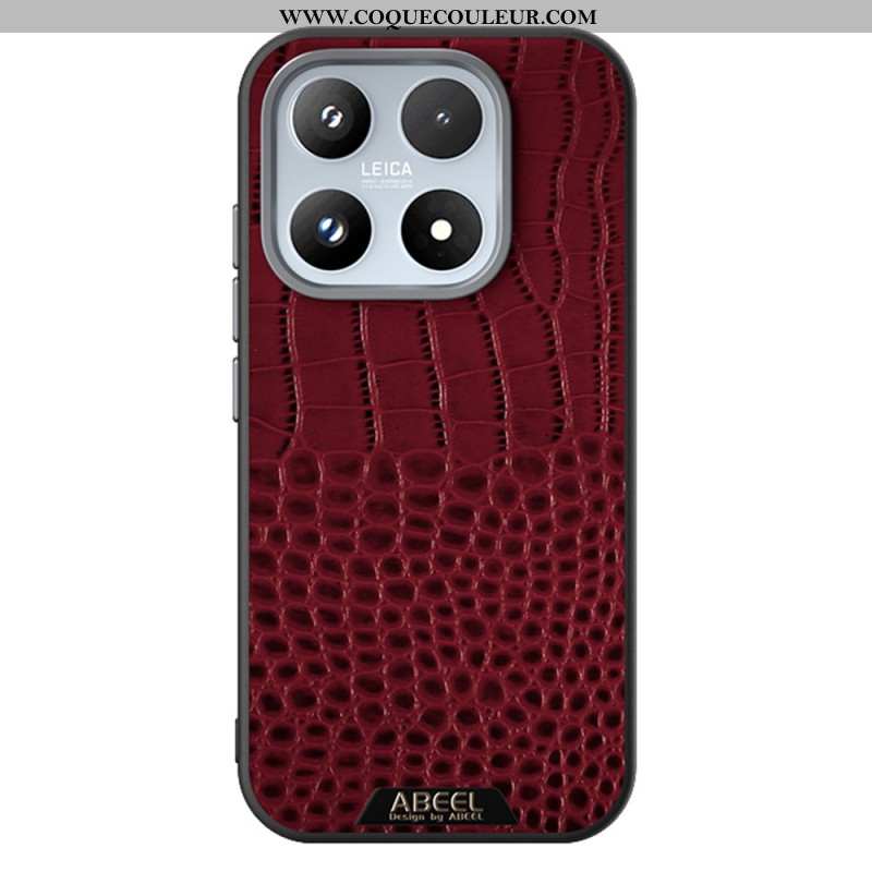 Coque Xiaomi 17 MagSafe Effet Crocodile ABEEL