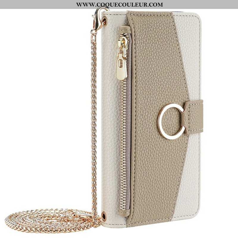 Housse Xiaomi 17 Miroir et Chaîne