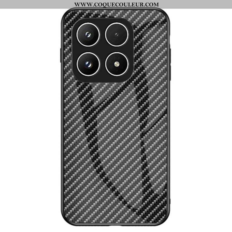 Coque Xiaomi 17 en Verre Trempé et Fibre Carbone