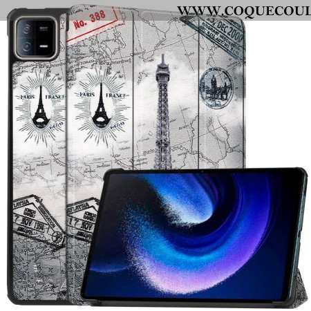 Smart Case Xiaomi Pad 6 / 6 Pro Tour Eiffel Vintage