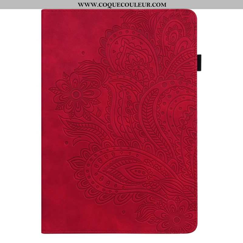 Étui Xiaomi Pad 6 Effet Cuir Floral