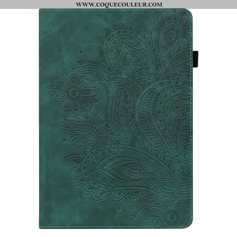 Étui Xiaomi Pad 6 Effet Cuir Floral