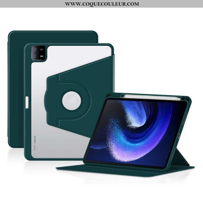 Étui Xiaomi Pad 6 Rotatif Simili Cuir