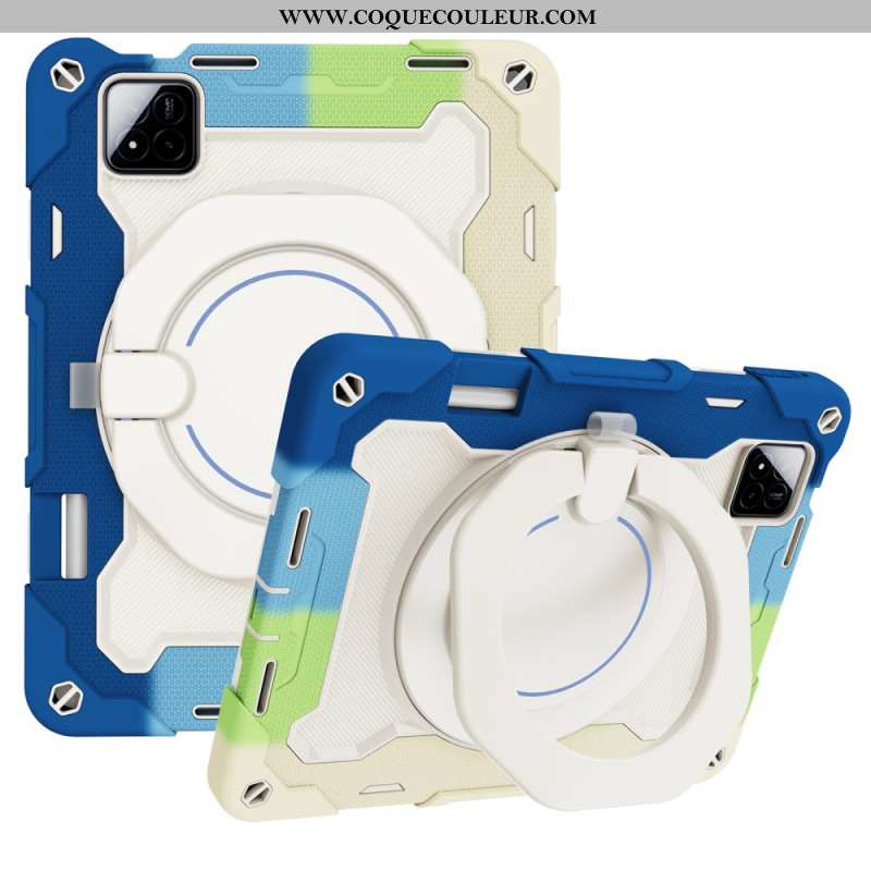 Coque Xiaomi Pad 7 / Pad 7 Pro Ultra Résistante avec Anneau-Support