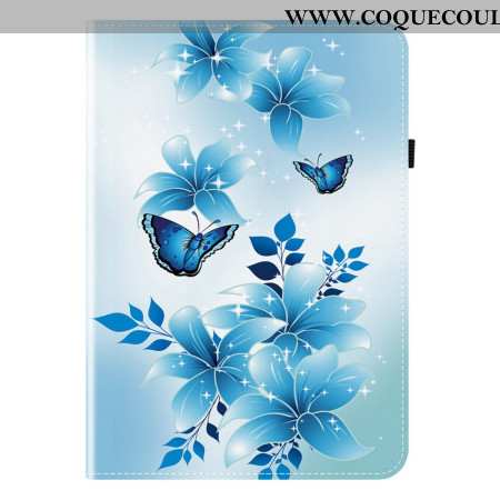 Étui Xiaomi Pad 7 / Pad 7 Pro Décor Bleu