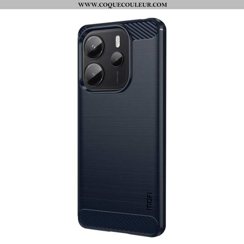 Coque Xiaomi Redmi Note 14 4G Fibre Carbone Brossée