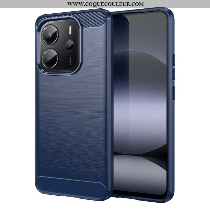 Coque Xiaomi Redmi Note 14 4G Fibre Carbone Brossée