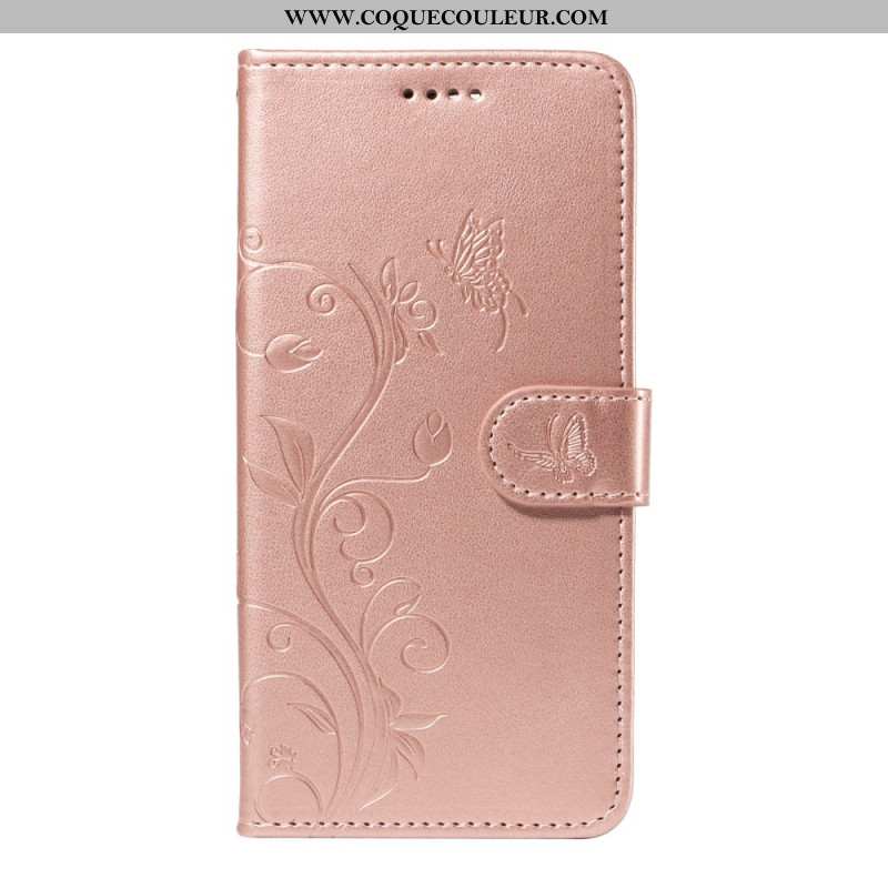 Housse Xiaomi Redmi Note 14 4G Motifs Floraux