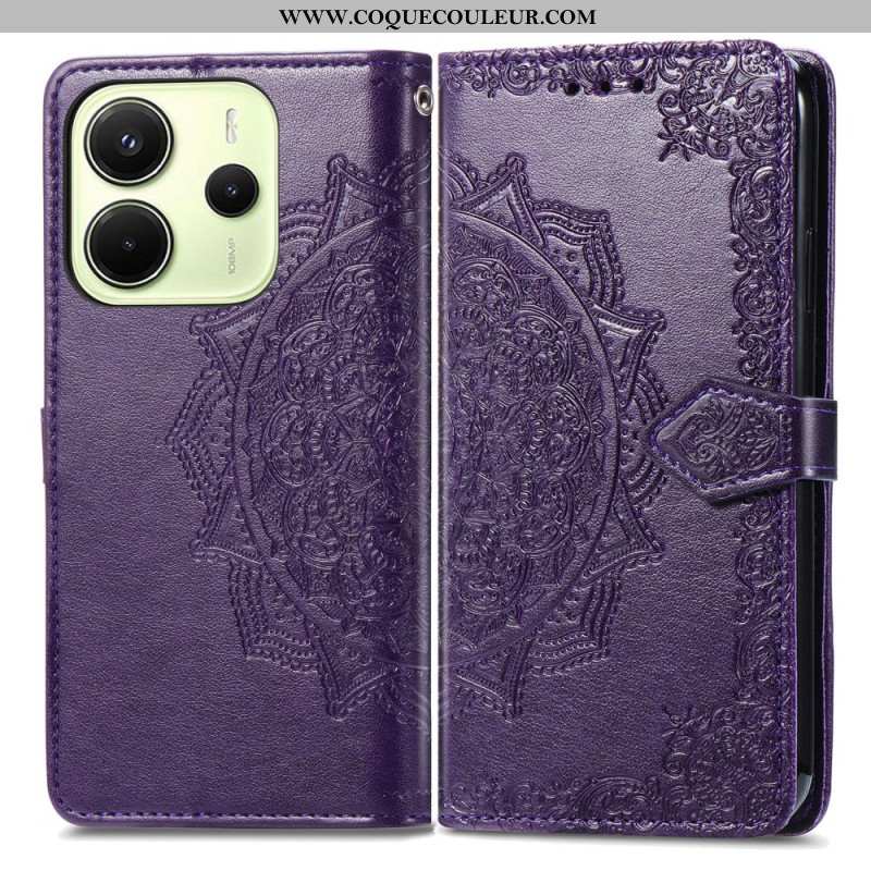 Housse Xiaomi Redmi Note 14 4G Mandala Baroque